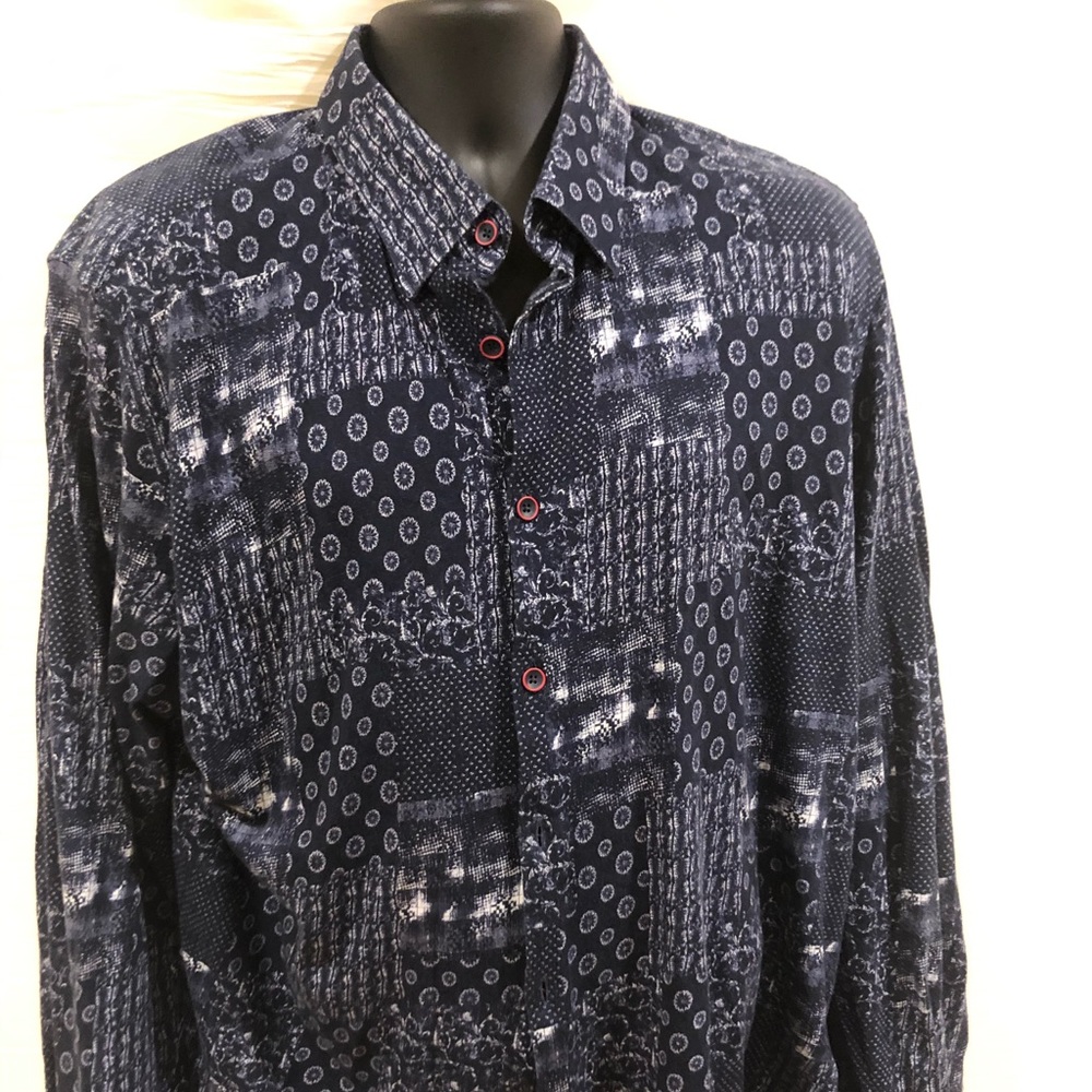 Stone Rose blue shirt